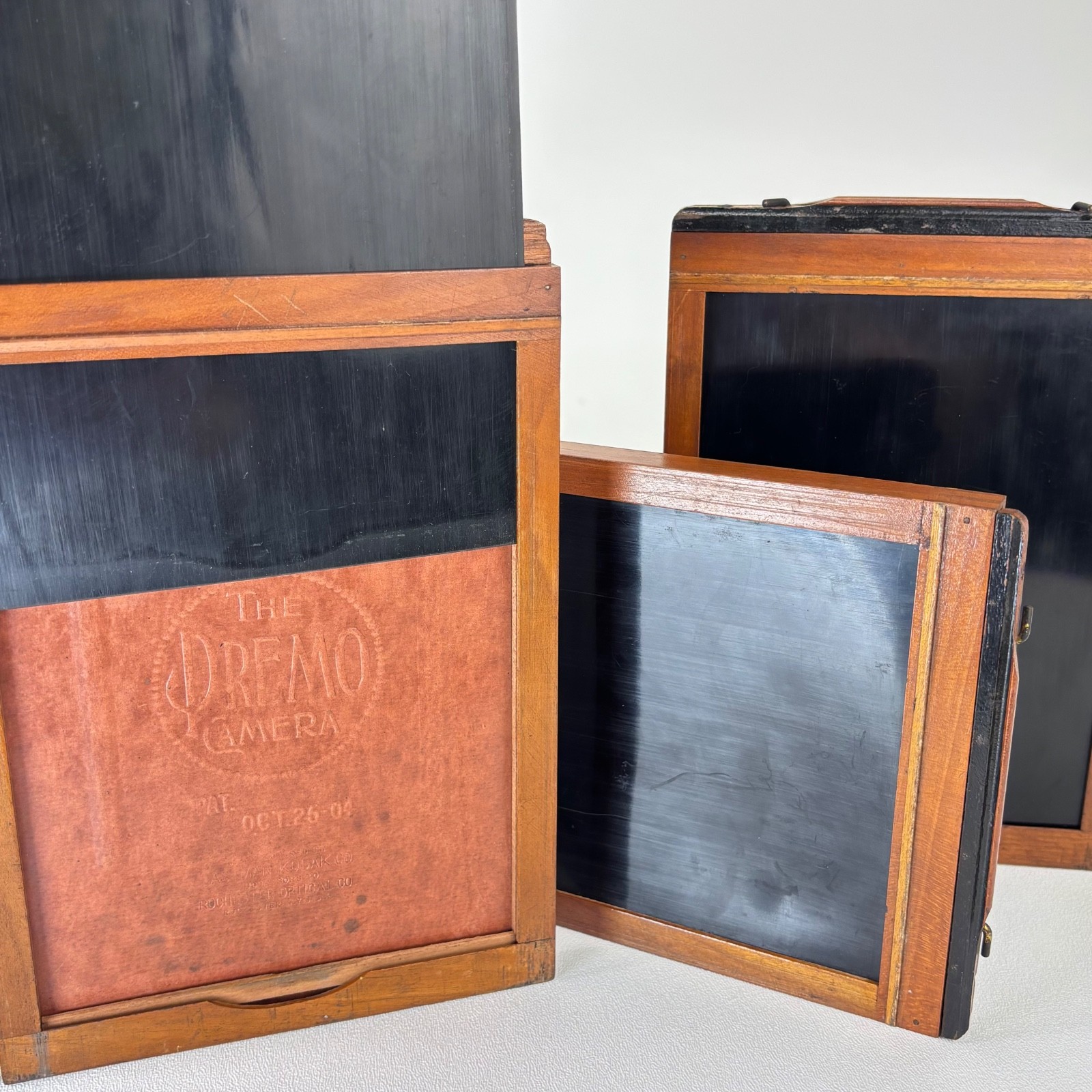 Antique Premo Camera Film Holders 5×7 Eastman Kodak 1904 Rochester Optical Lot 3