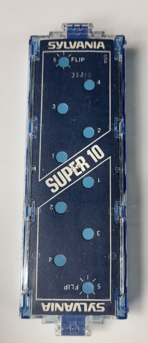 Sylvania Blue Dot Flip Flash Super 10 Flashes | NOS, For Flipflash Cameras