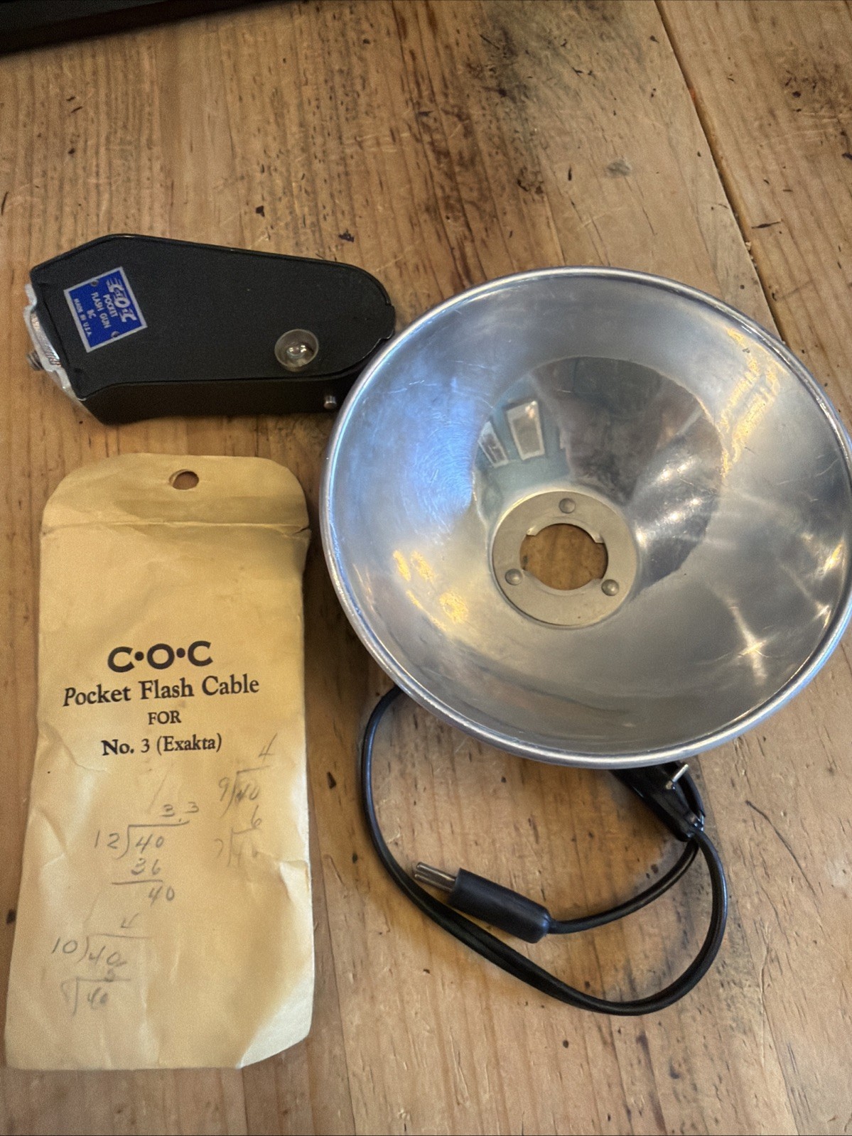 COC BC Pocket Flash Gun, Black – Vintage Wiring Flash Casing See Pics