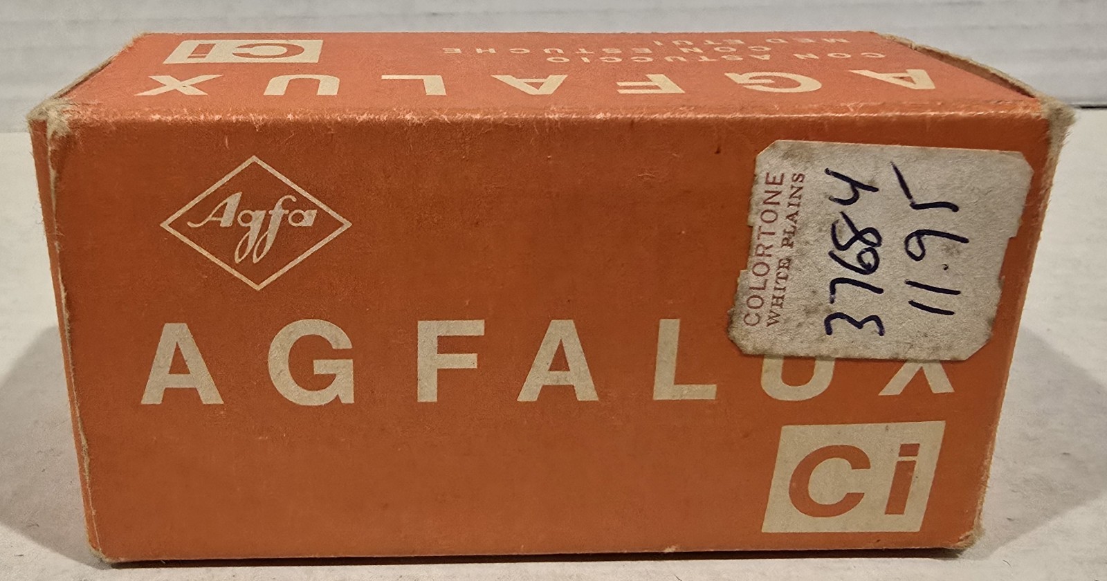 Vintage Agfa Agfalux Ci K-M 6843 Original Box & Instructions No Bulbs