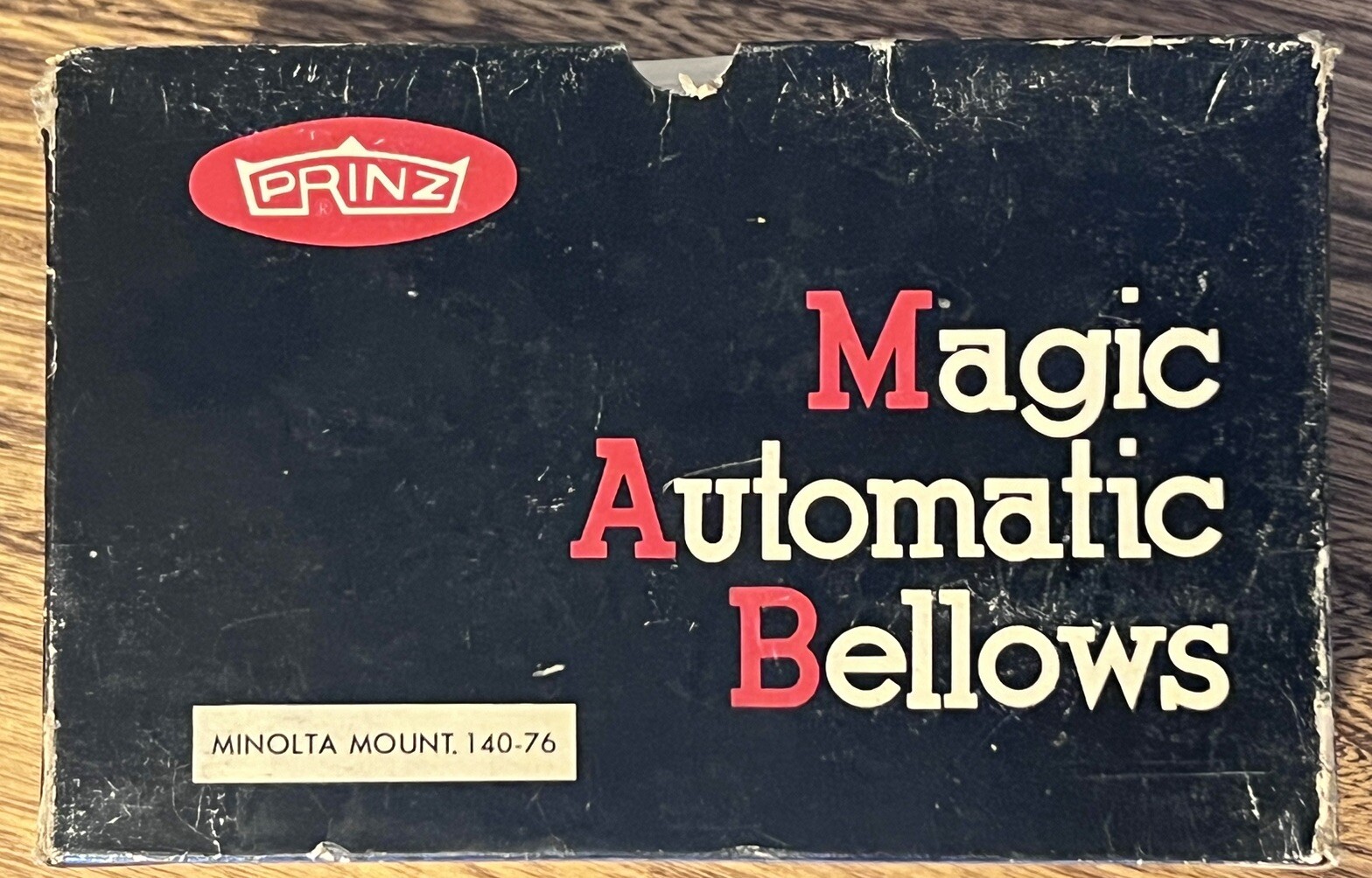 Vintage Prinz Magic Automatic Bellows for Minolta Manual Focus Cameras 140-76