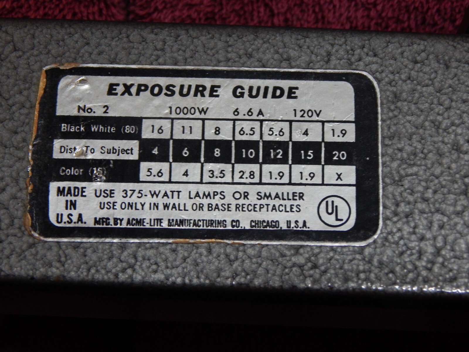 Acme Lite Mov-E-Lite Works Great