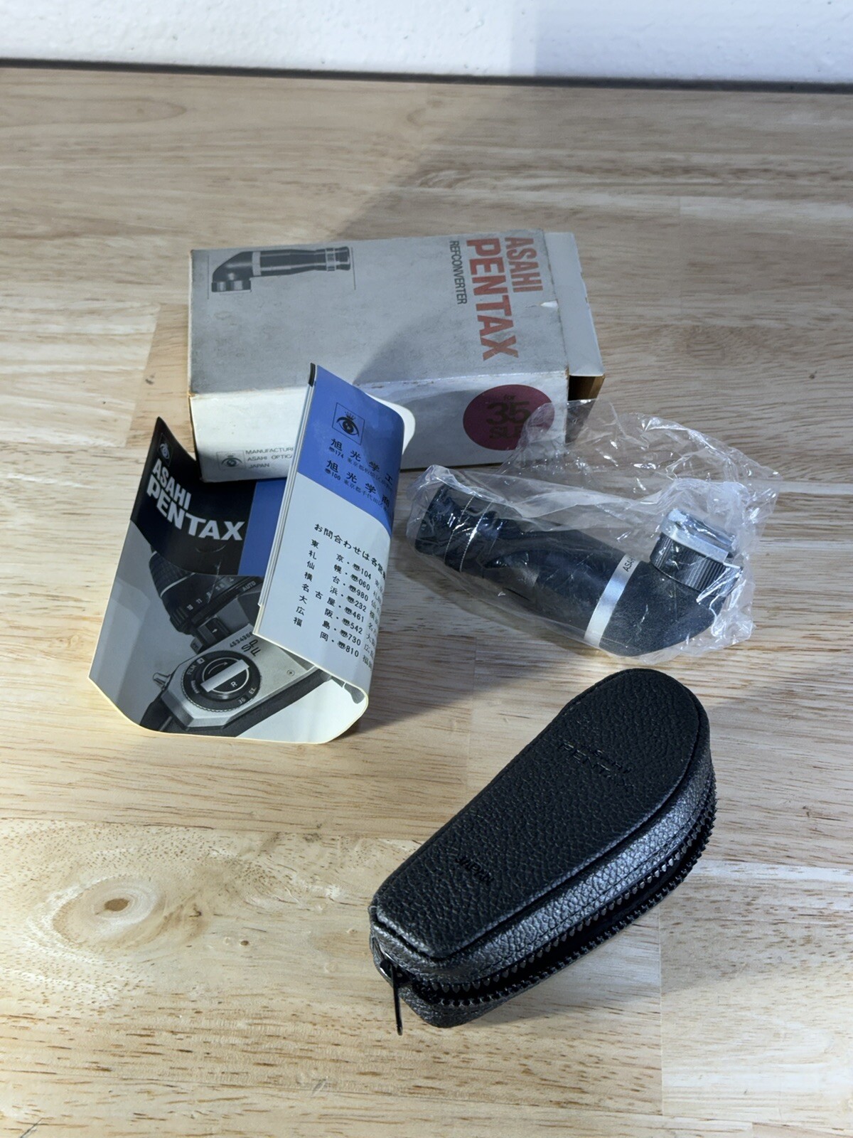 Asahi Pentax Refconverter Right Angle Finder for 35mm Camera – NOS New in Box