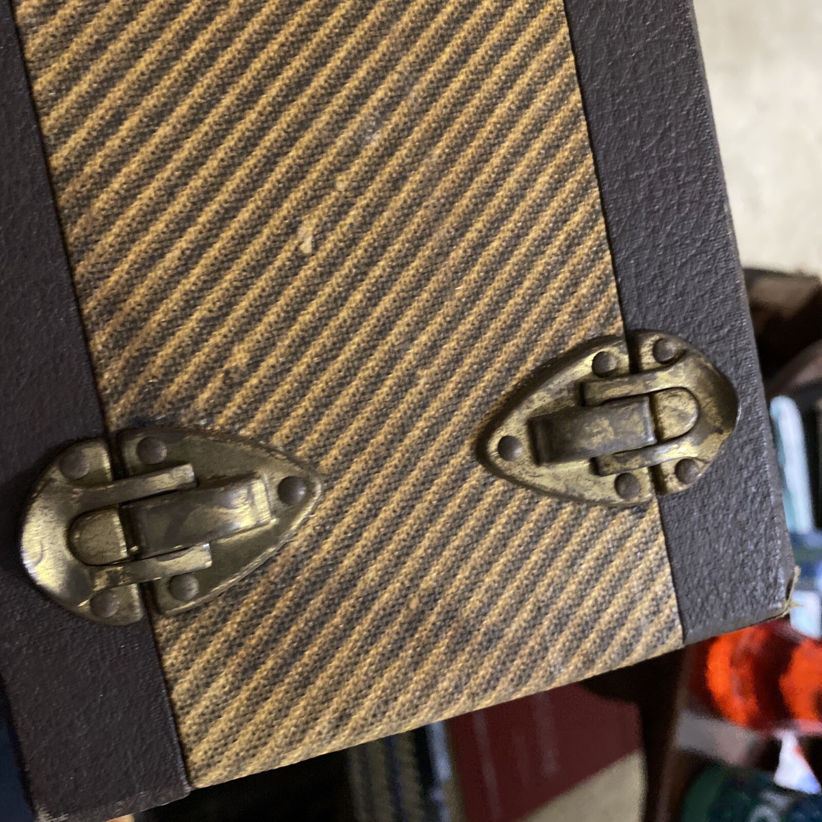 Vintage Two Sided Barnett & Jaffe Slide Holder Case BAJA Case