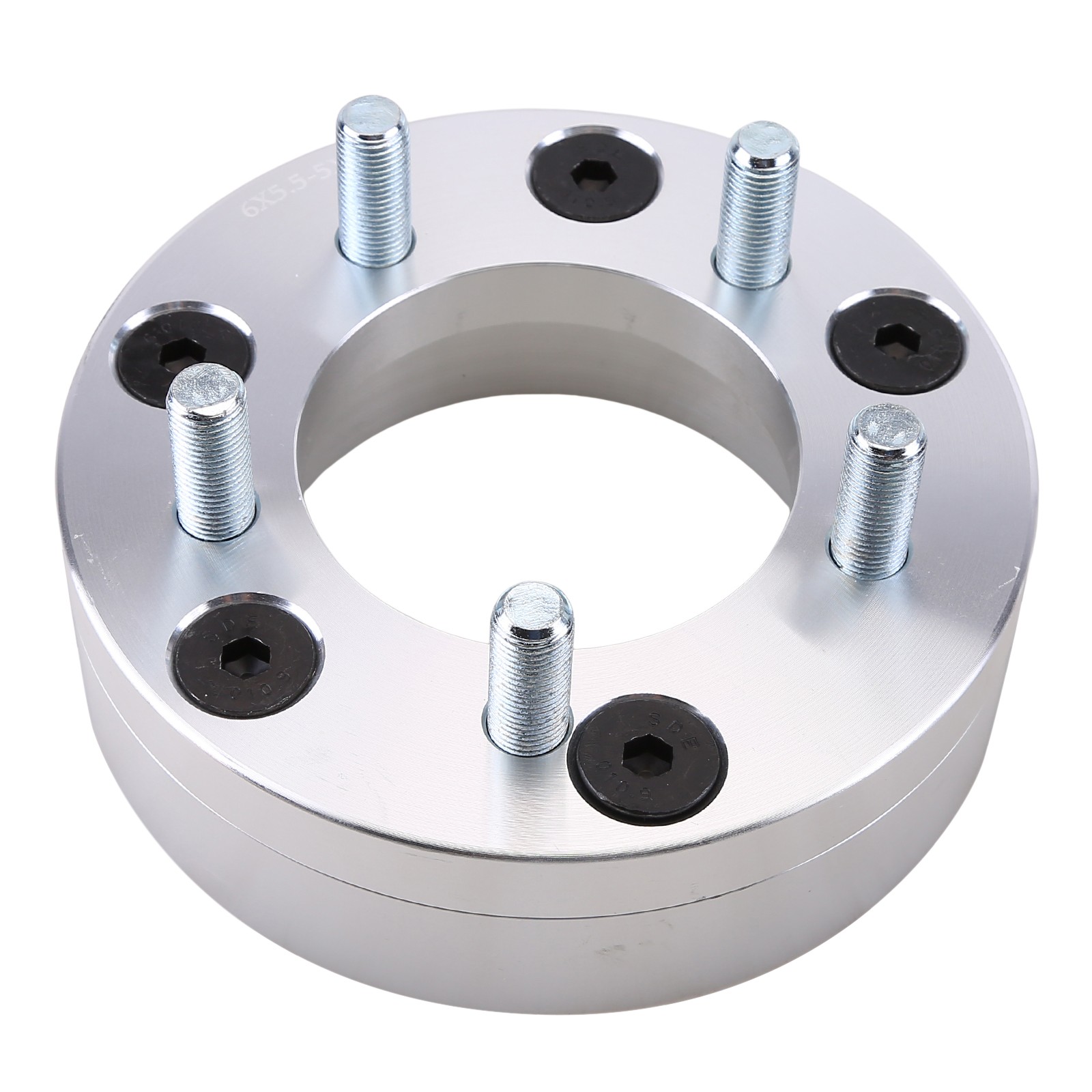 4pc 6X5.5 to 5X4.75 Flange Hubcentric Wheel Spacers 1 Inch 5 Lug Studs for Corve