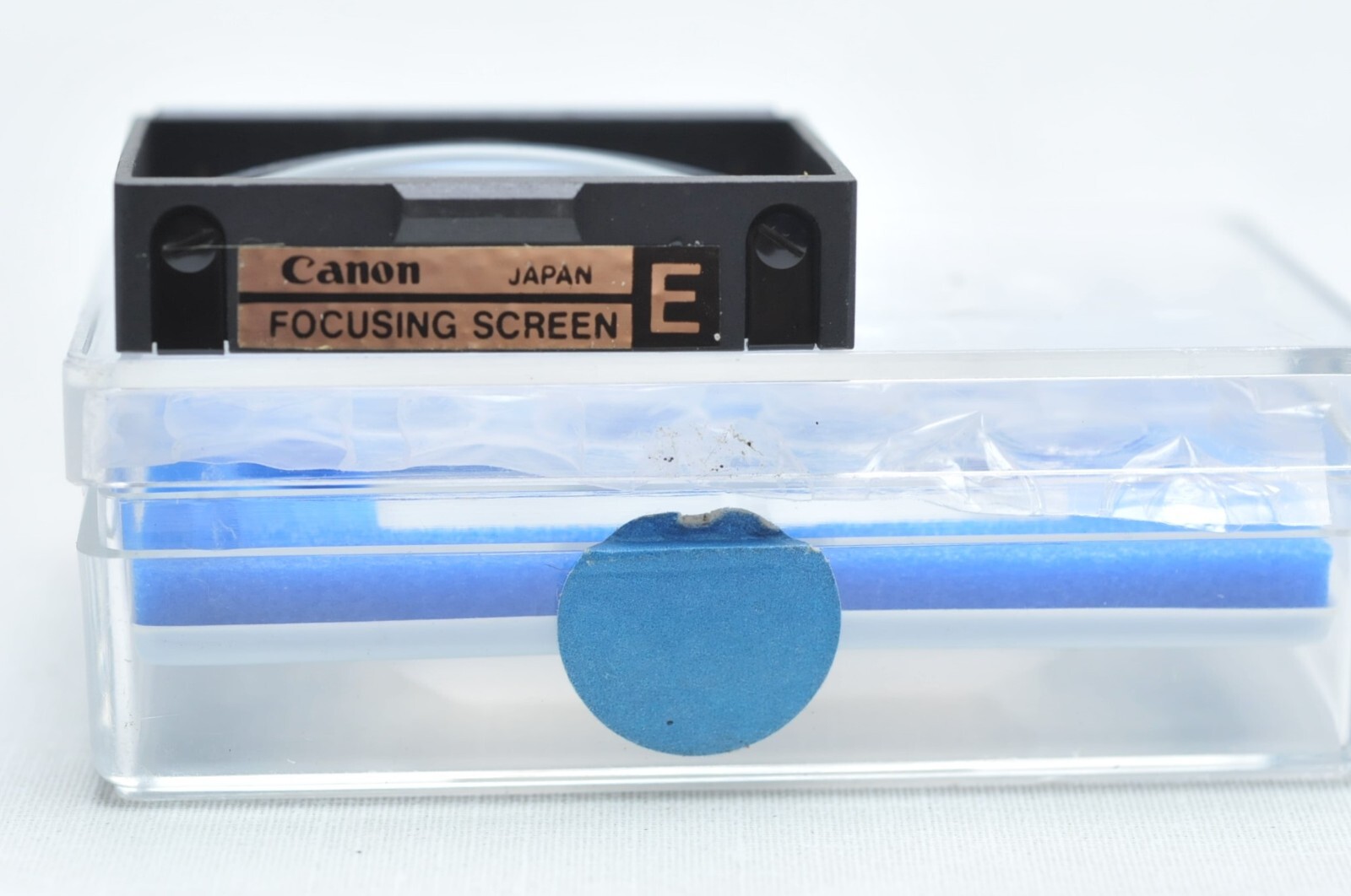 Canon Original F-1 Focusing Screen Type E Split Image W/Case