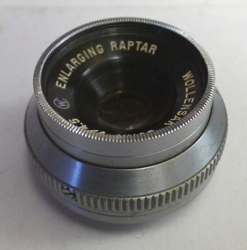 Wollensak 50mm f/4.5 Enlarging Raptar Lens – Vintage