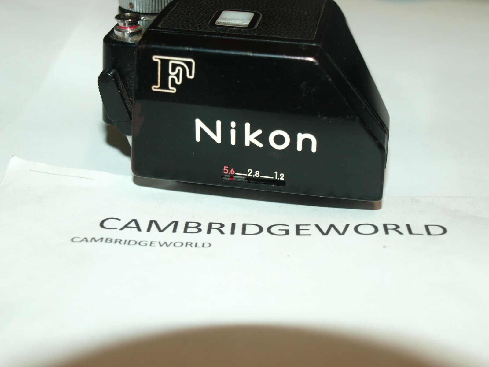 Nikon Brand FTN BLACK TTL METER PRISM VIEWFINDER