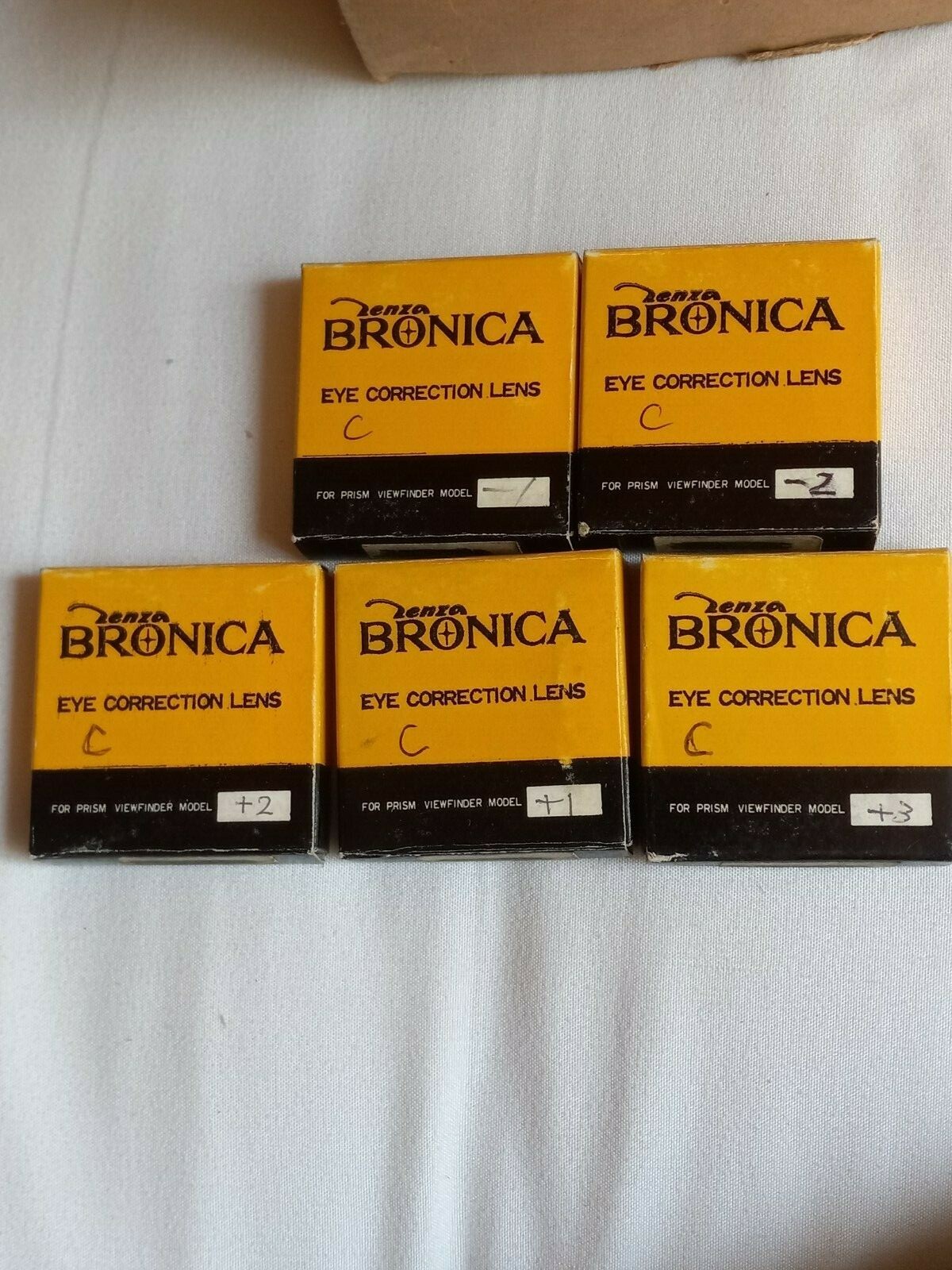 Zenza Bronica EC Eye correction Lens -1.For VIEWFINDER C Made in  Japan. New