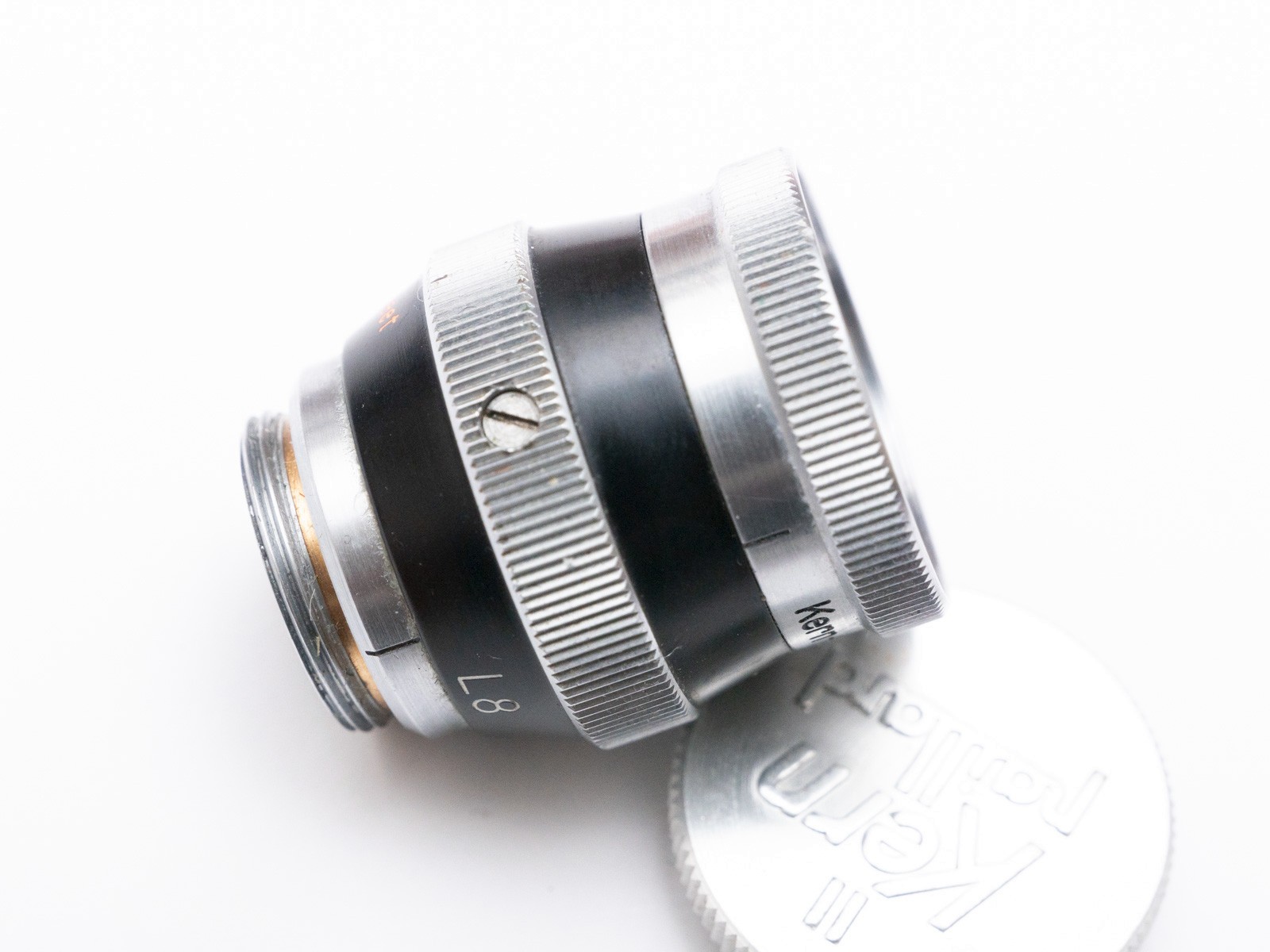 RELUBED Kern Paillard Yvar 12.5mm f/2.8 Fixed length lens D mount Bolex Uncommon
