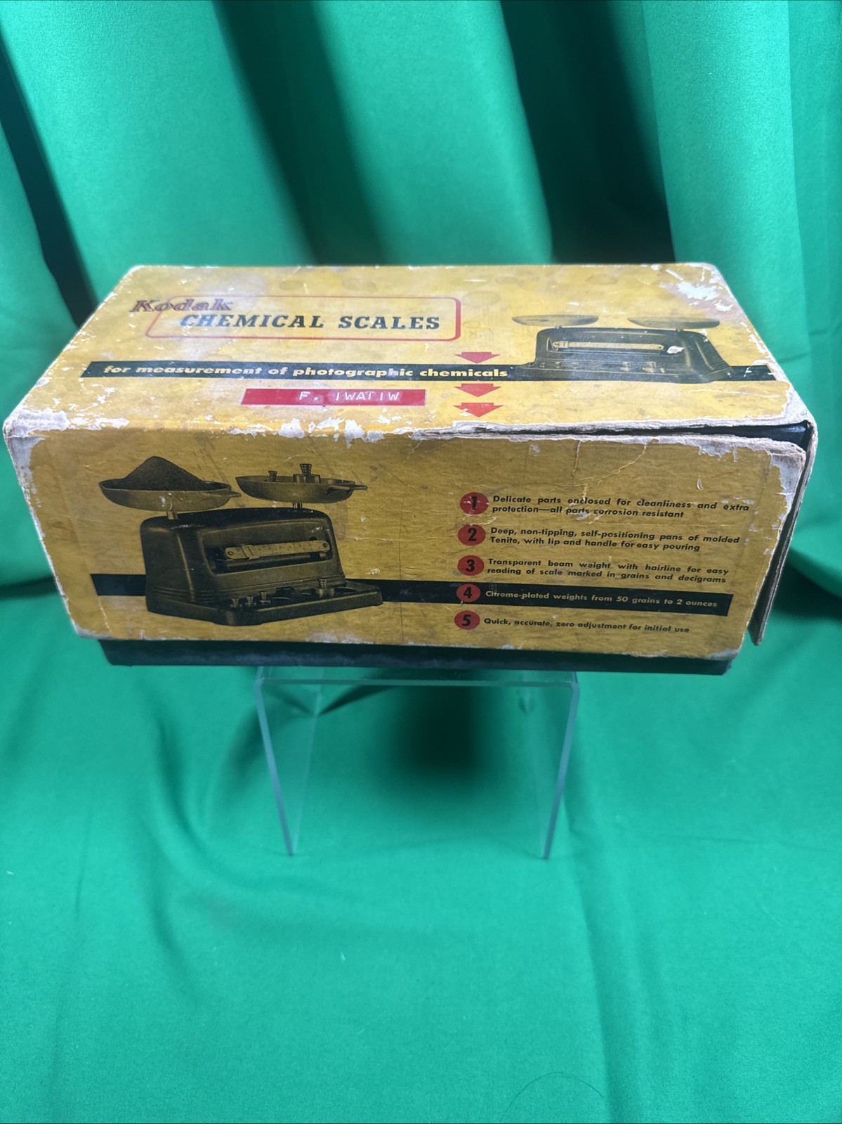 Vintage KODAK Chemical Scales USA made