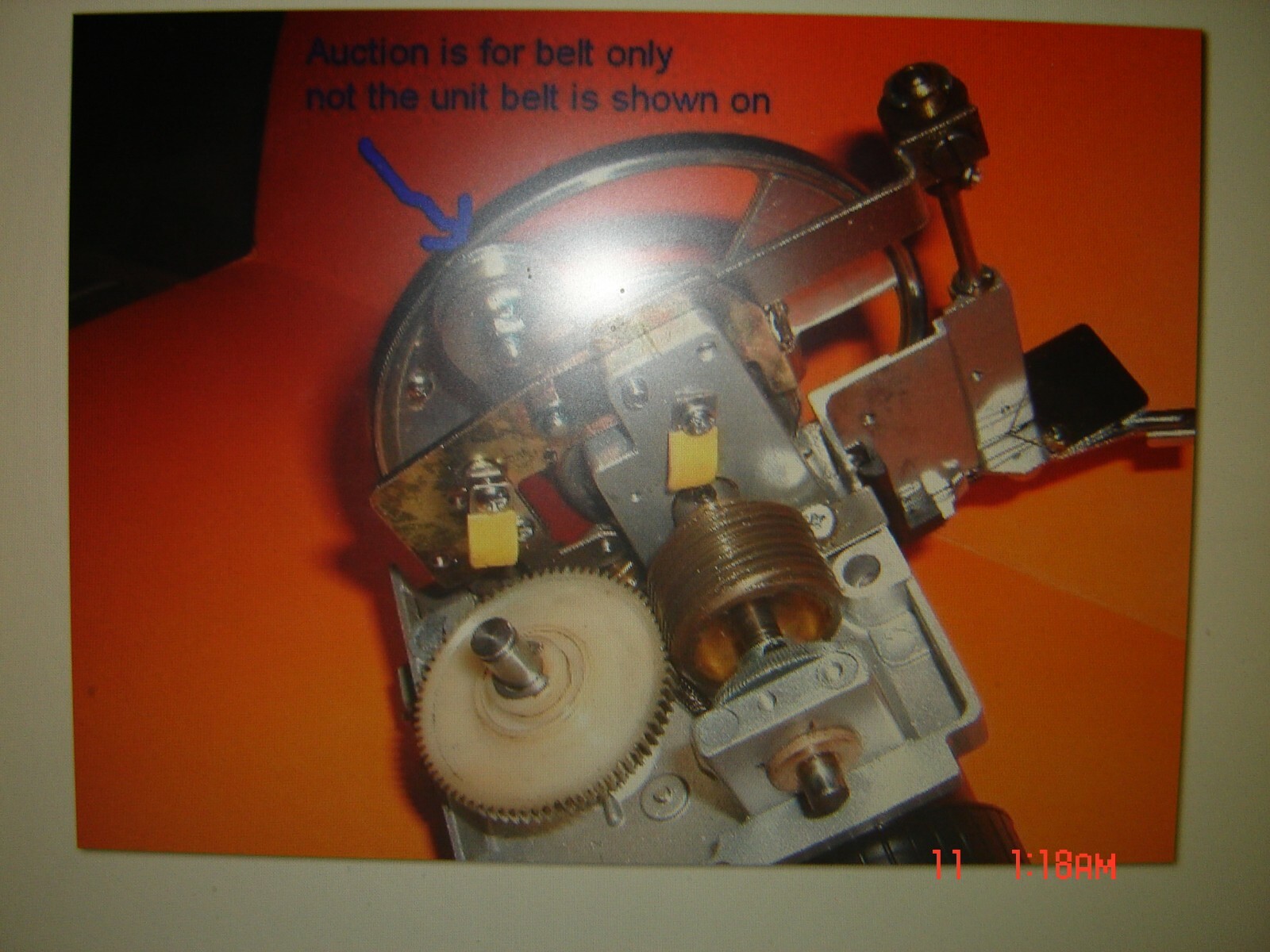 Super 8,Elmo ST-1200 Projector Belts,Elmo Parts, 3 Belt Kit, *WITH SHUTTER BELT