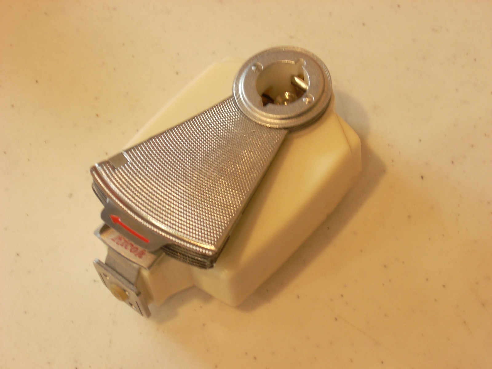 RICOH Flash BC-605 with leather case and cord and manal Very Nice