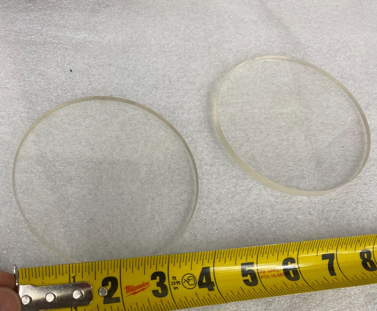 WW2 K-21 camera Filter box w/ 2 clear filters military (for graflex)