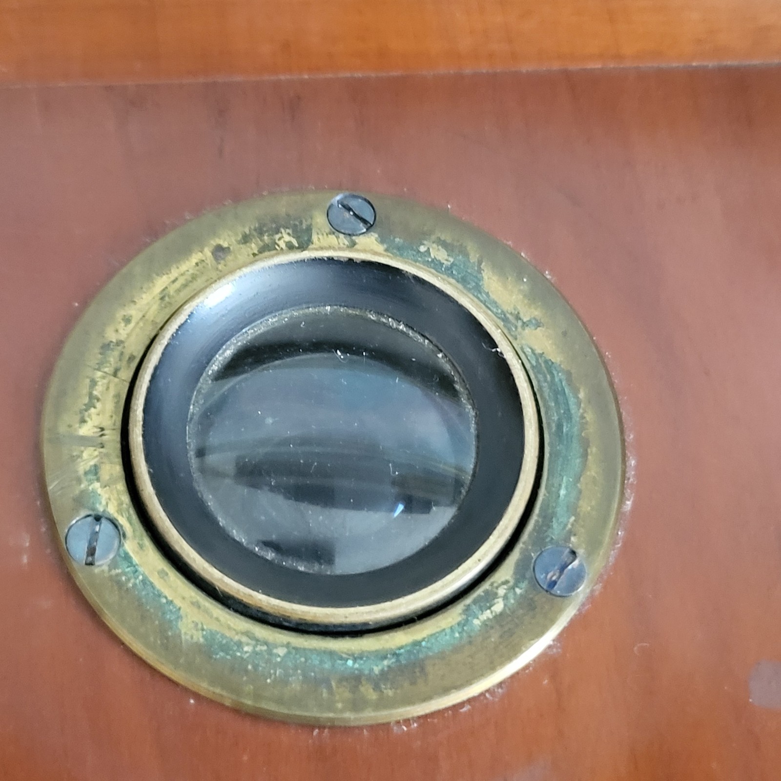 Antique Bausch & Lomb Camera Lens Unicum Brass Pat. Jan 6 1891