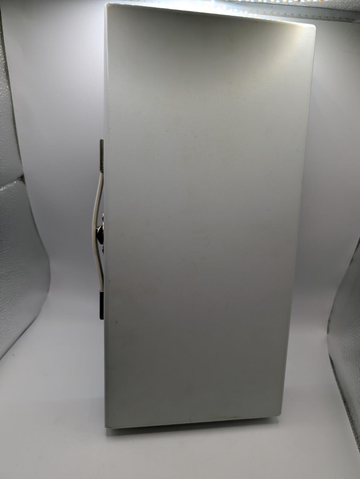 Vintage Smith-Victor 35mm Slide Storage File Metal Case 300 Capacity USA