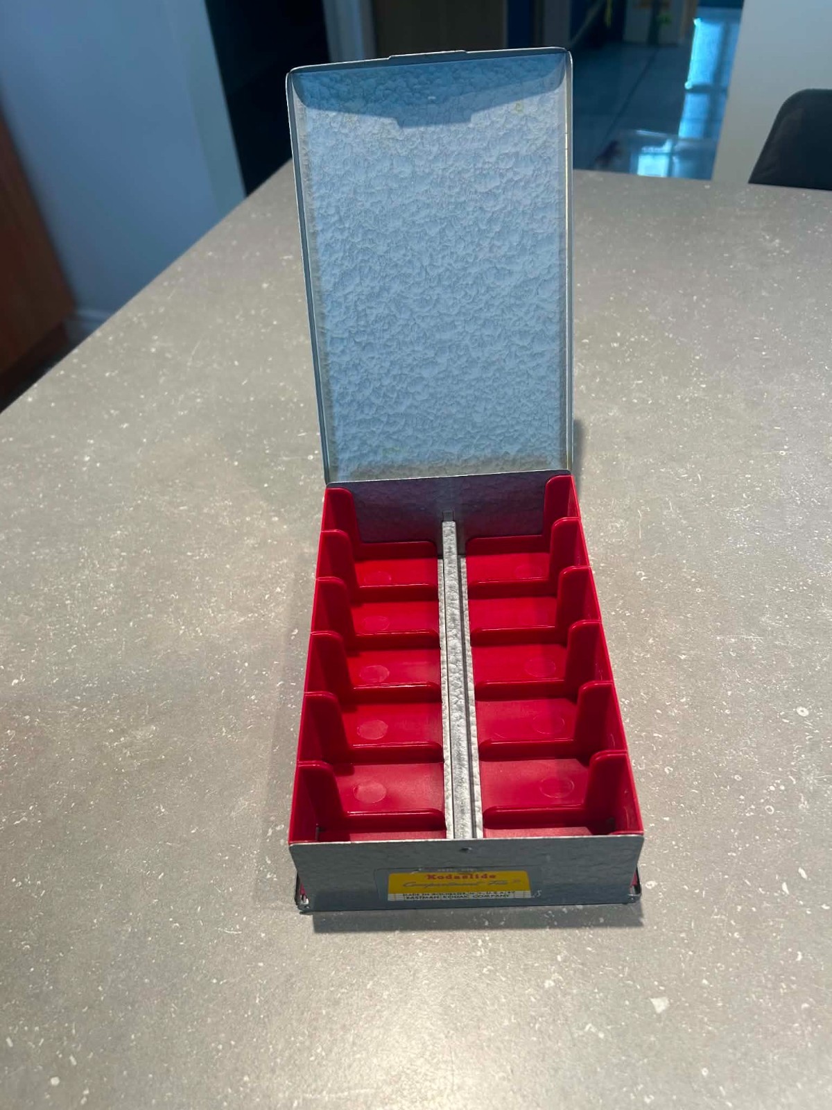 Vintage Kodak Kodaslide Compartment File storage case for 35mm slides