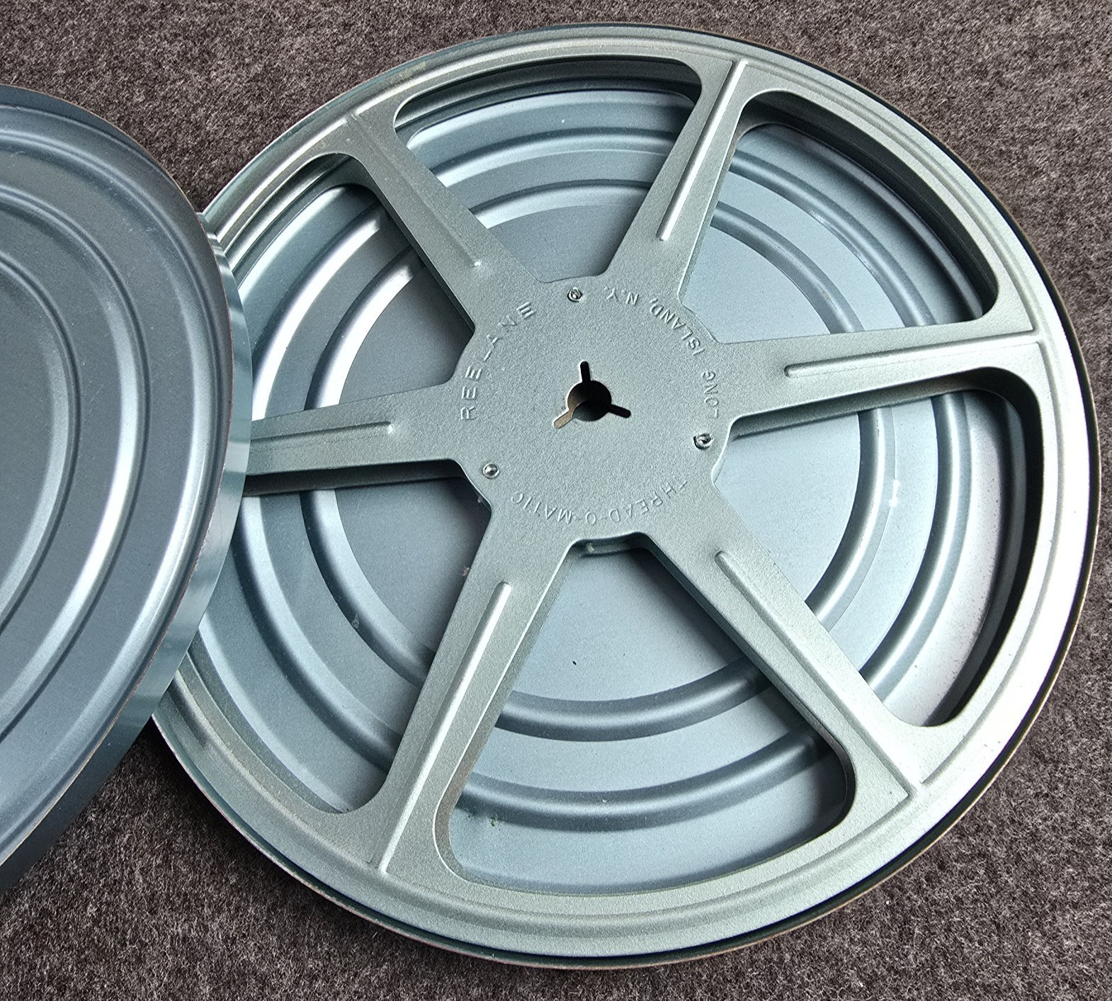 8mm GRAND-WAY Metal Thread-O-Matic Reelane REEL and Canister