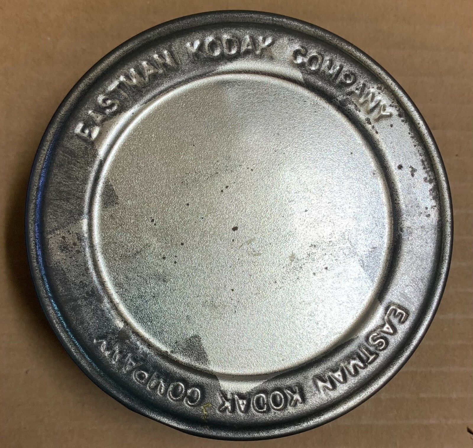 Vintage Eastman Kodak Film Company Cannister 4″ case tin for reel storage