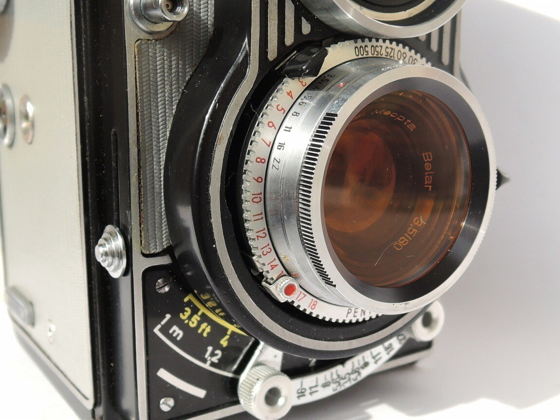 Flexaret G3 B36 Orange Filter MEOPTA Genuine Accessories Bayonet Good Glass