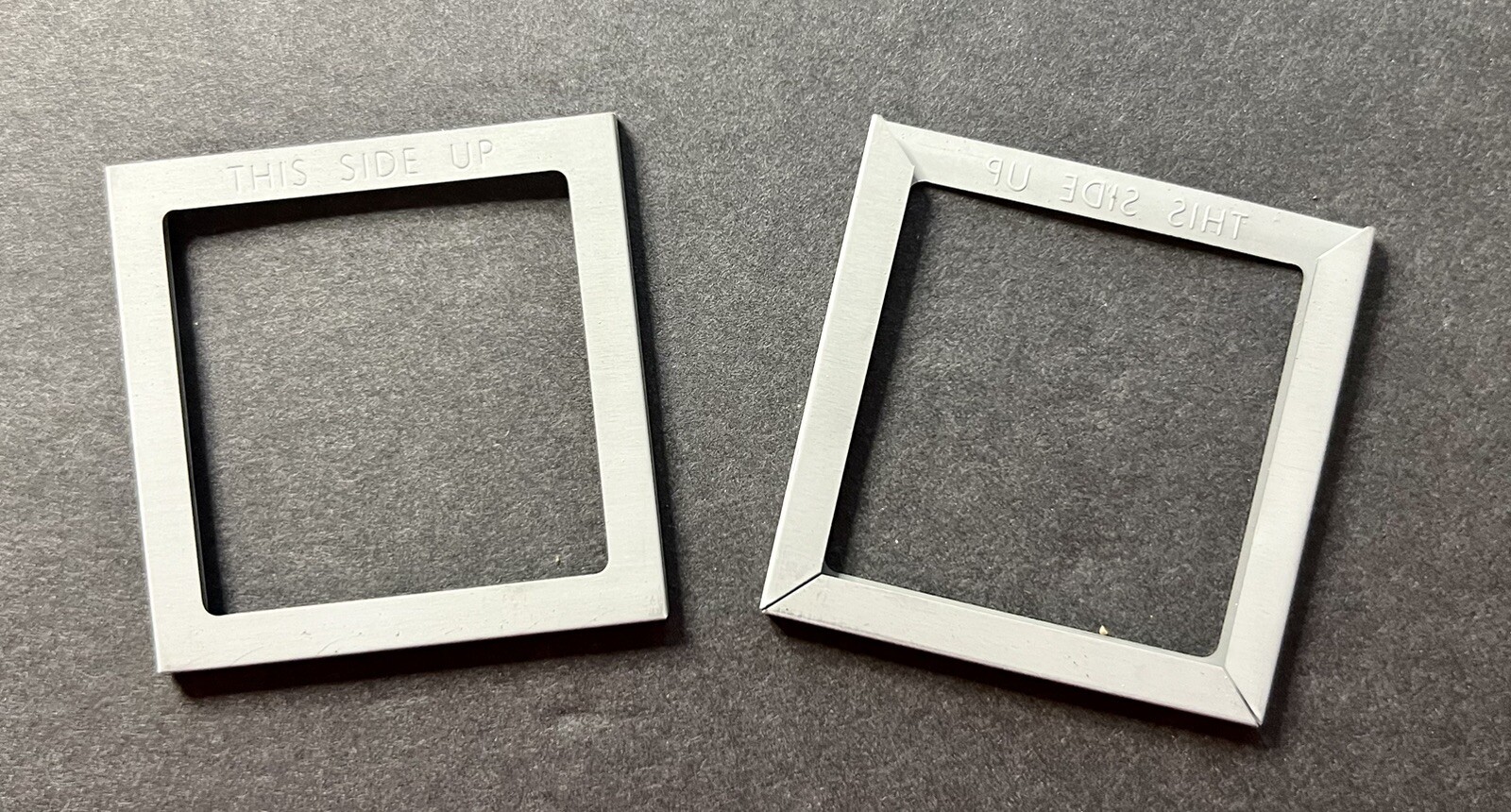 Kodak Metal Binders For 2” X 2” Slide Cover Glass, Thin Box Of 50