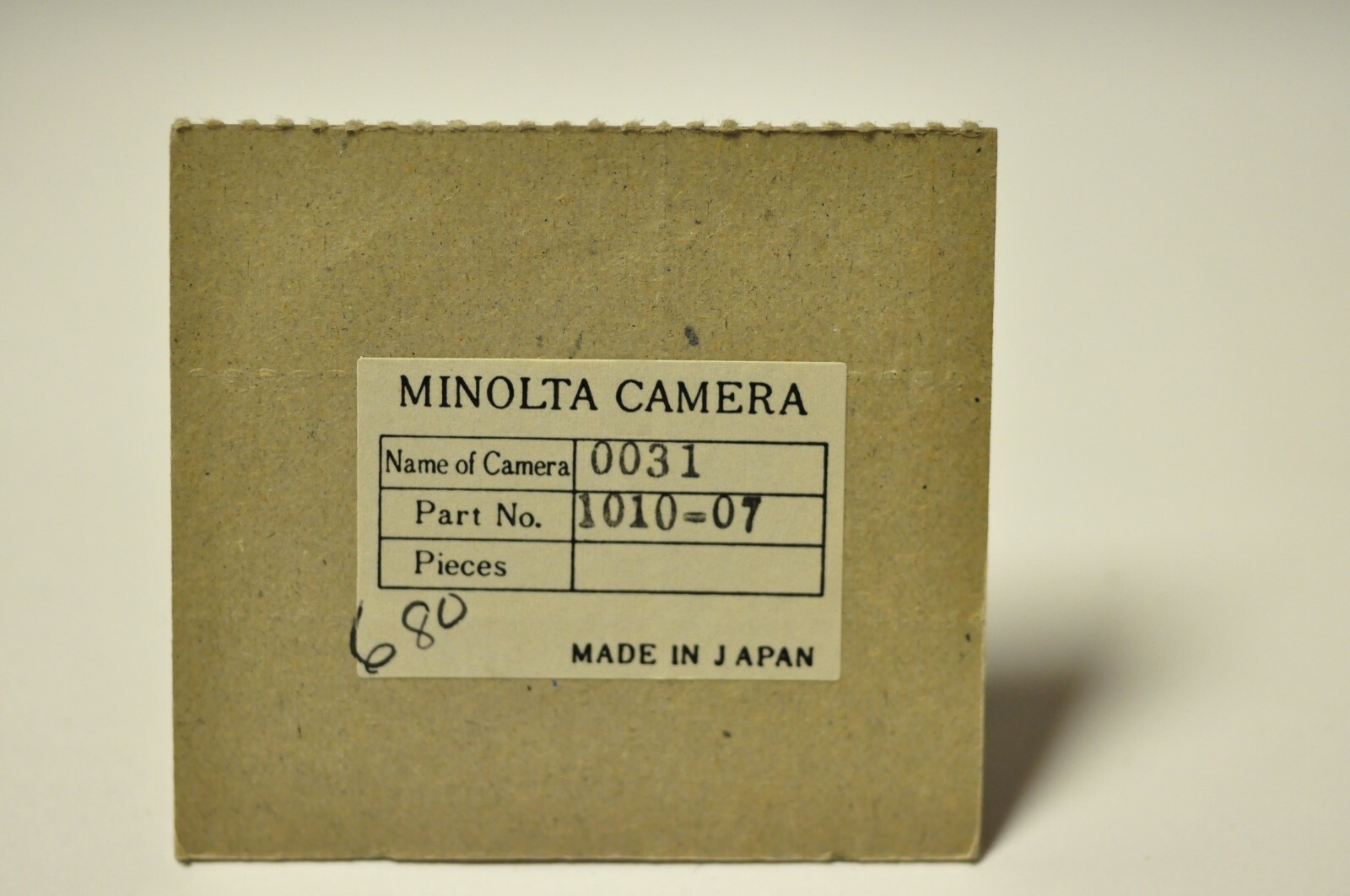 Minolta camera body lens flange for any SR SRT or X & XK cameras. New.