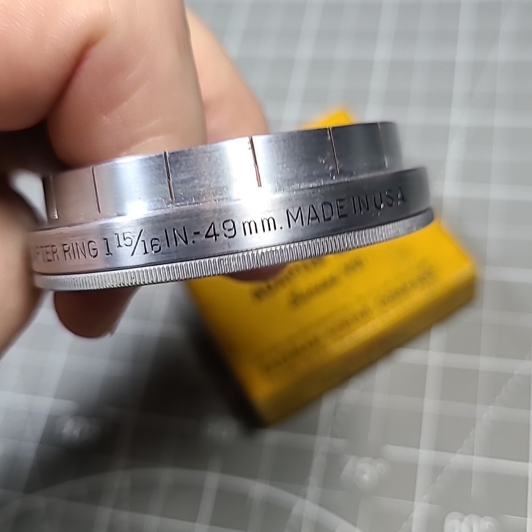 Kodak Series VII Adapter Ring 1 15/16 IN. – 49MM Camera Lens 7