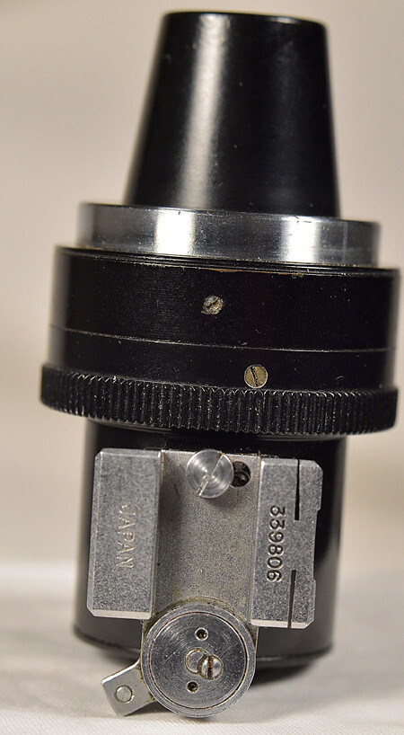 Nikon Rangefinder Variframe Finder / Type 7 / Black / Serial No. 339806 /