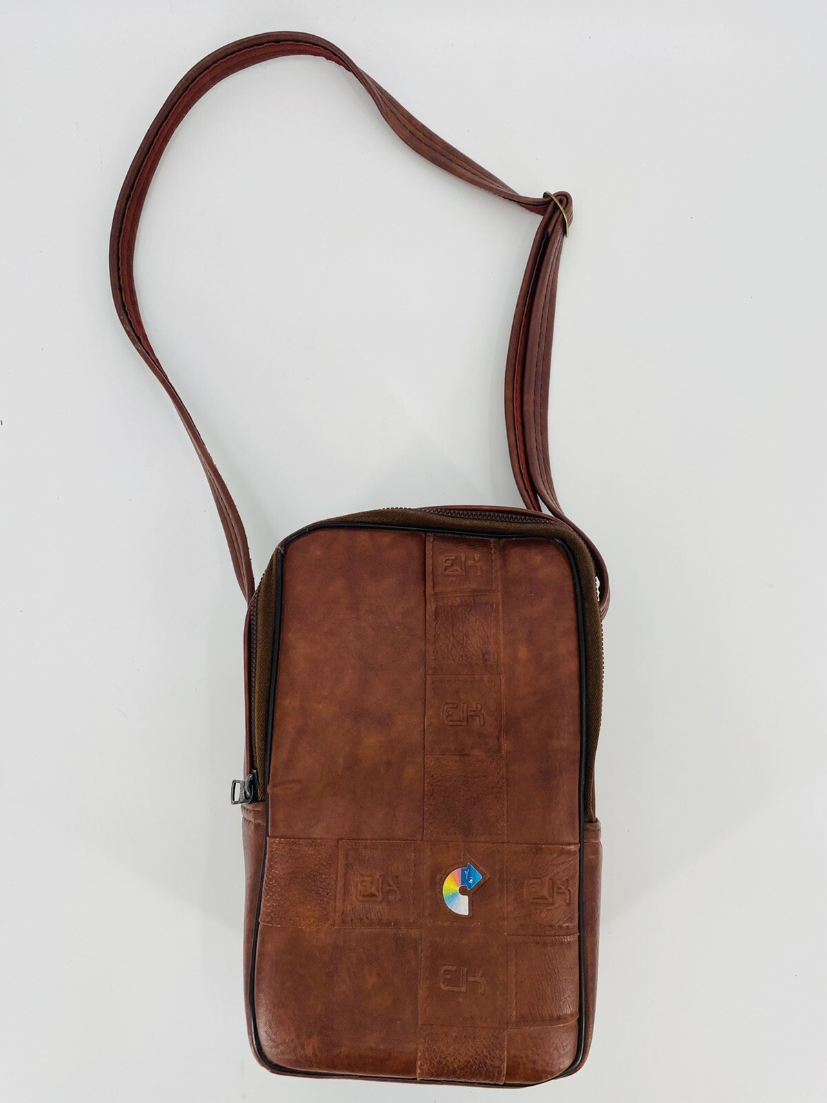 Vintage Kodak Pleather Faux Leather Camera Case Purse Cross Body Shoulder Bag