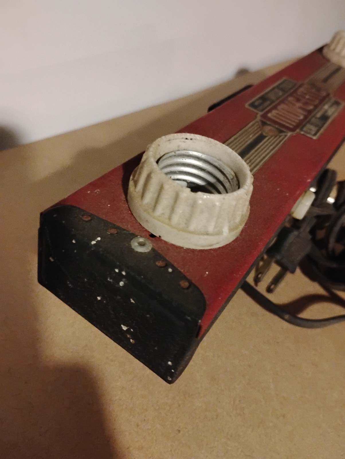VINTAGE ACME LITE MOV-E-LITE 2-bulb filming set as is