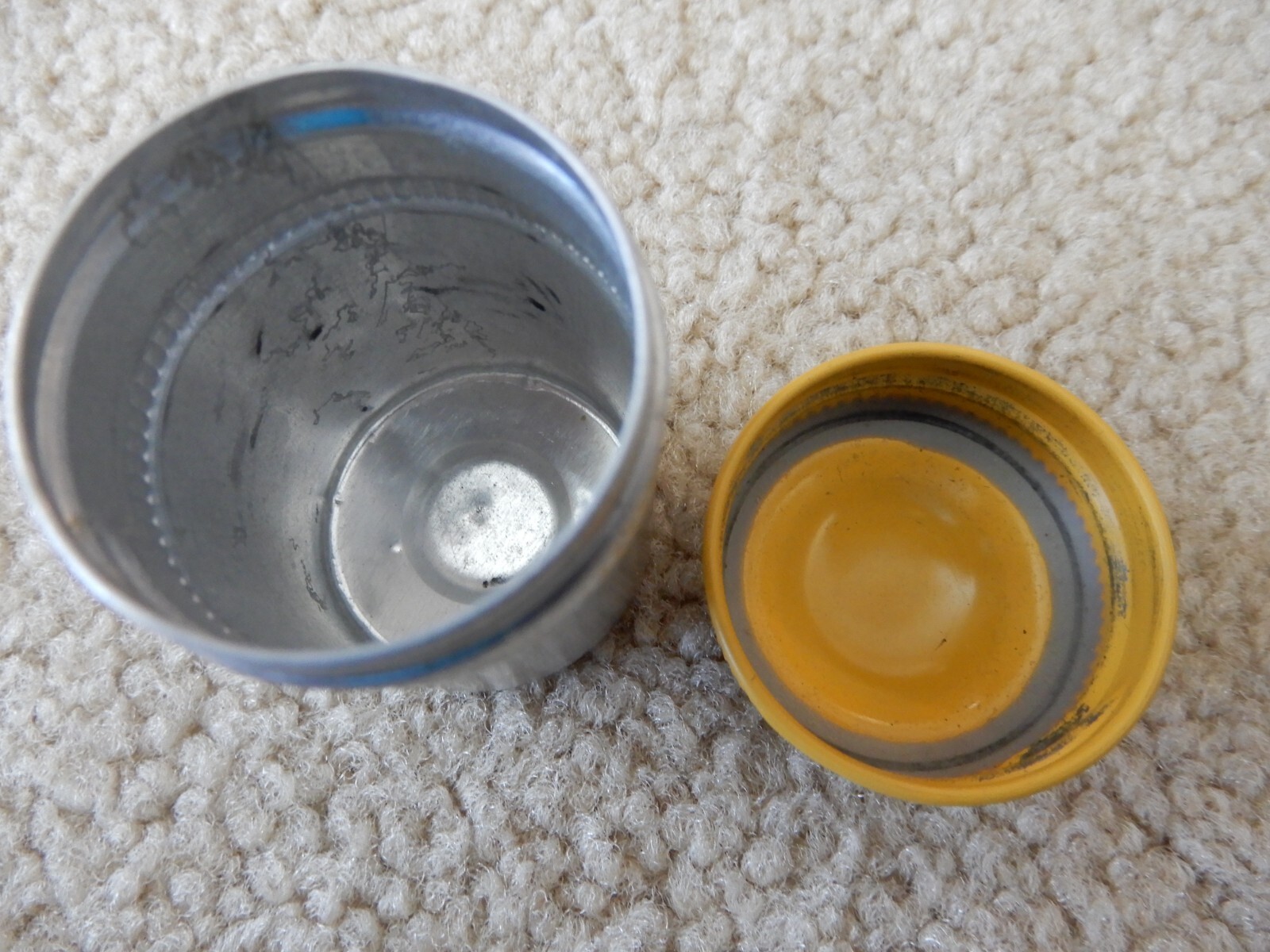 VINTAGE VIETNAM ERA METAL 35mm FILM CASE