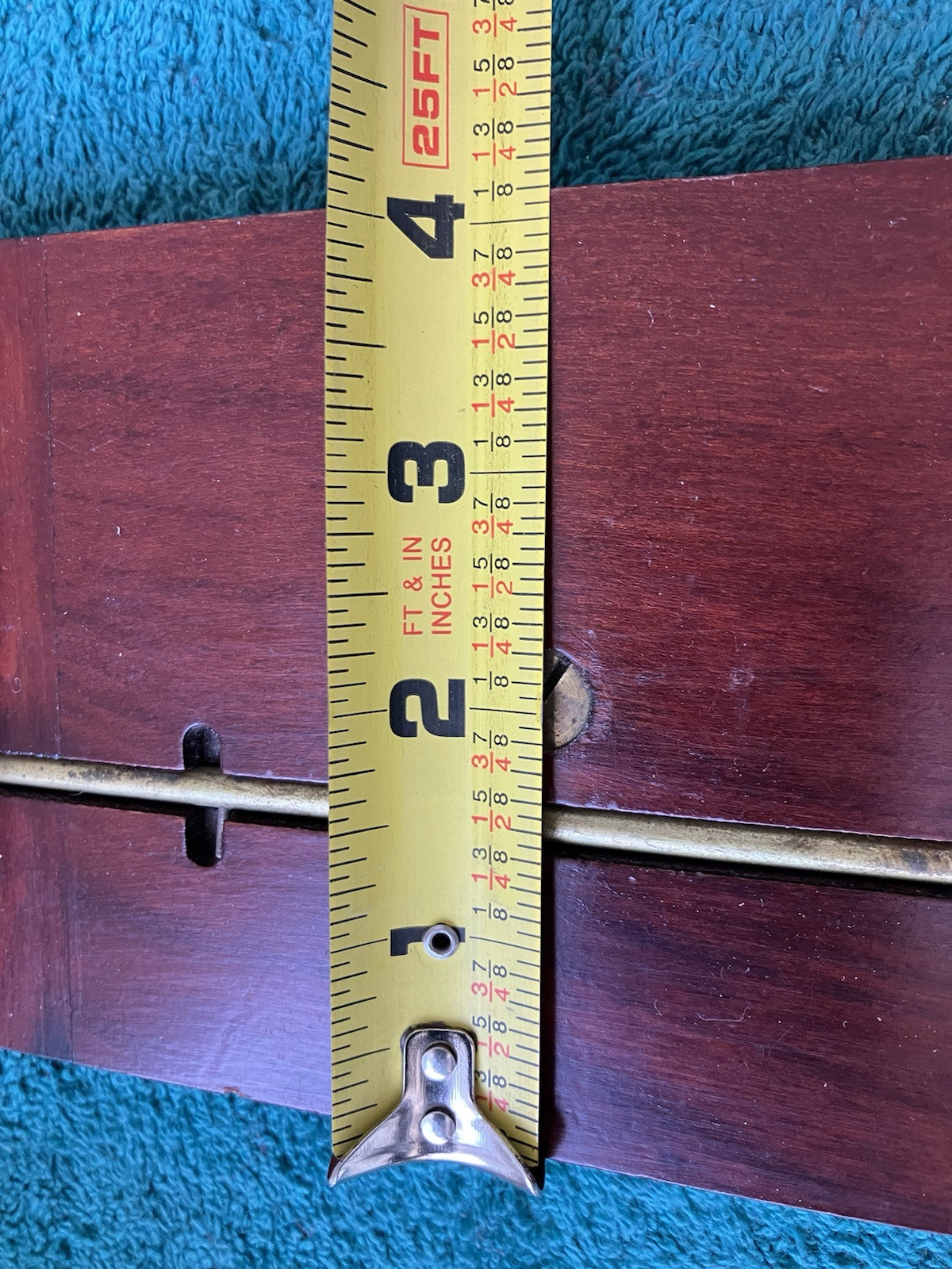 Antique Photography Sliding Tripod Block 6 3/4”x 4 1/8”