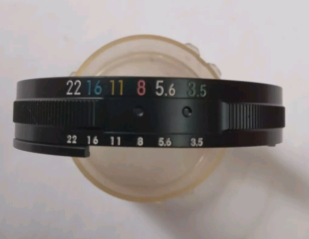 Nikon Ai Factory Fine Knurled Conversion Kit Unknown Part No, F3.5 – F 22