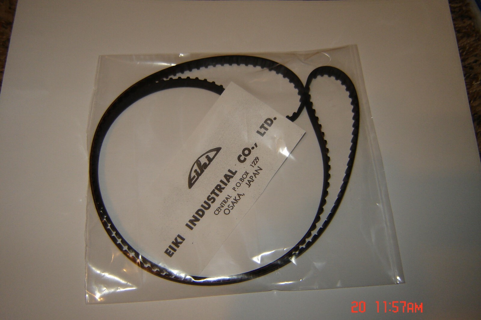 16MM EIKI Main Drive Projector Belt Eiki # 315-15211, Eiki Part # 315-15211 Belt