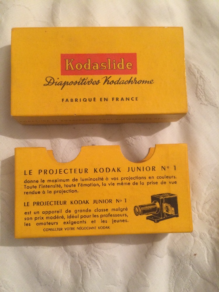 Vintage Kodaslide Slide Box Kodachrome