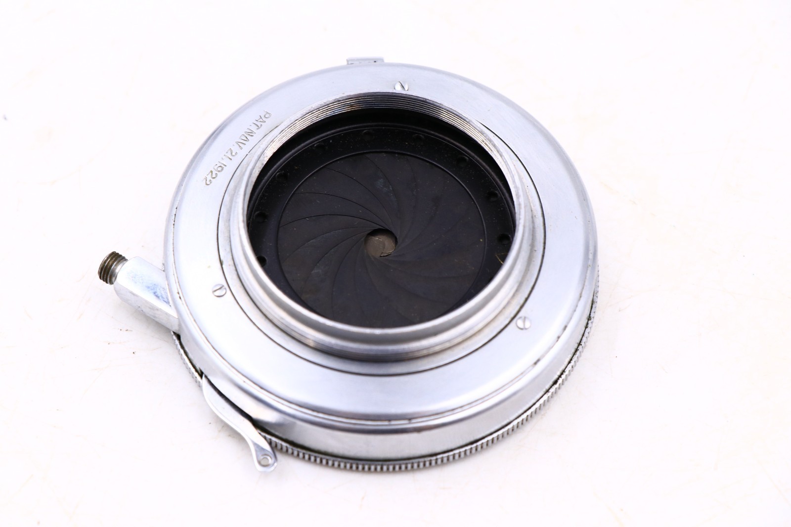 Vintage Wollensak Alphax f/3.5 Shutter Pat 1922 No Lens As Is
