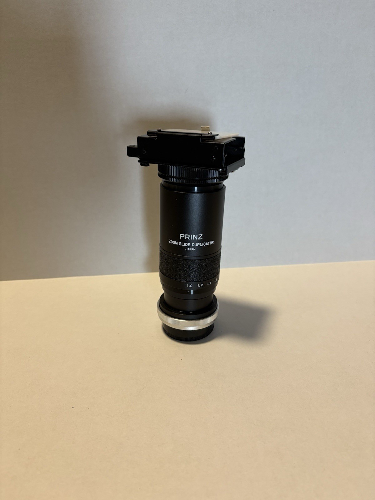 NOS PRINZ ZOOM SLIDE DUPLICATOR WITH M42 SCREW MOUNT AND CANON FD MOUNT