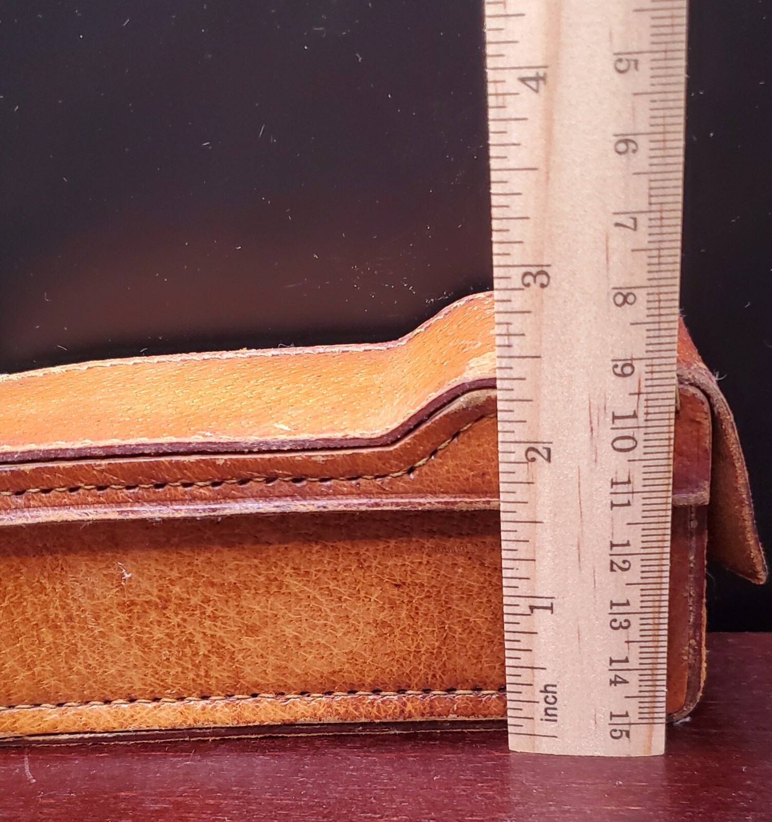 Vintage Leather Case Only Canon Flash V2 Multiple Uses Knife, Multi-Tool etc