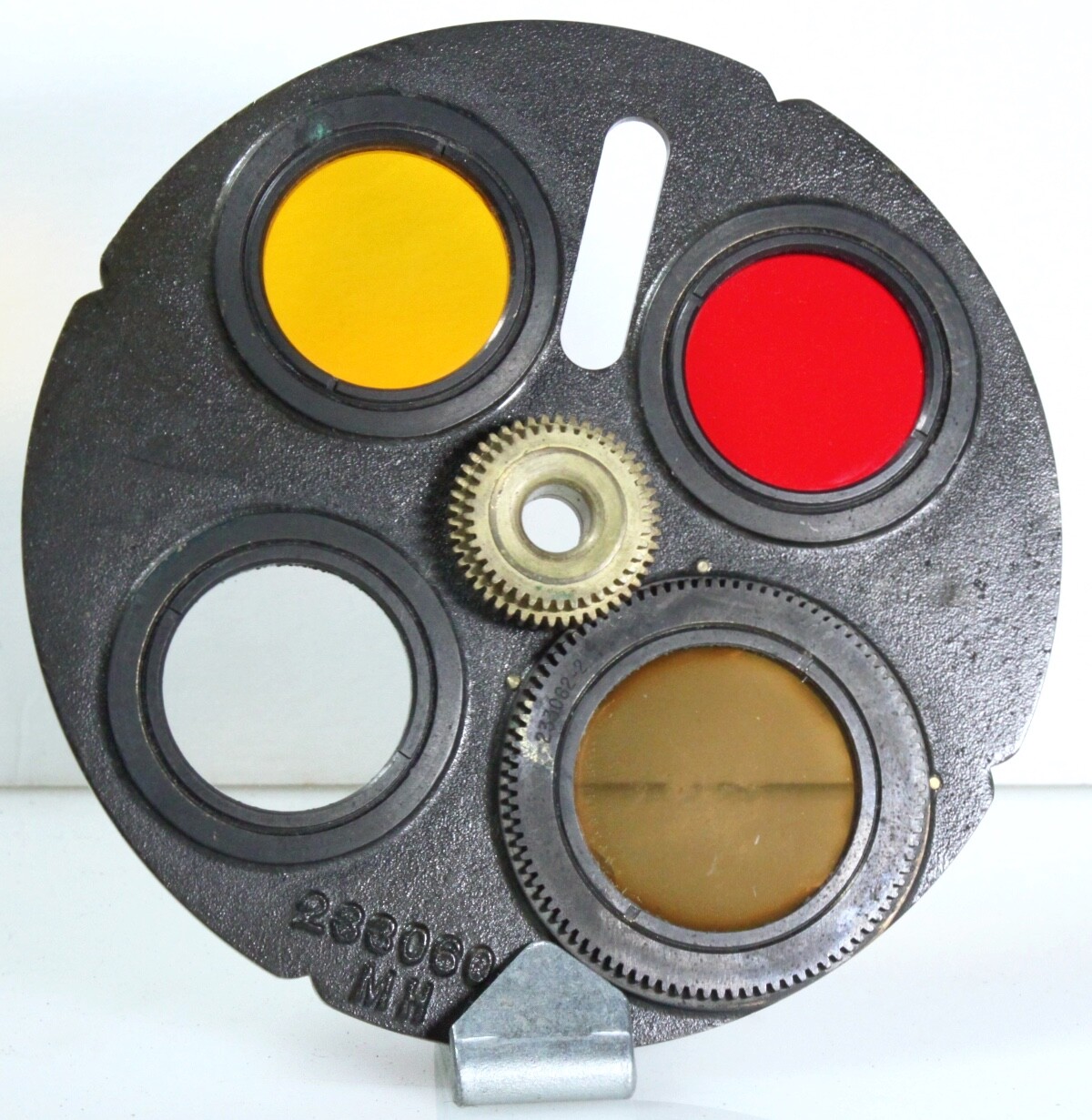 Filter Wheel/Turret for Large Black & White Film Camera -Aerial? -15cm. – Used