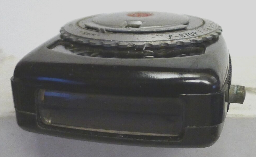 GE PR-1 Exposure Light Meter +Incident Light Attachment – Made in USA – TESTED