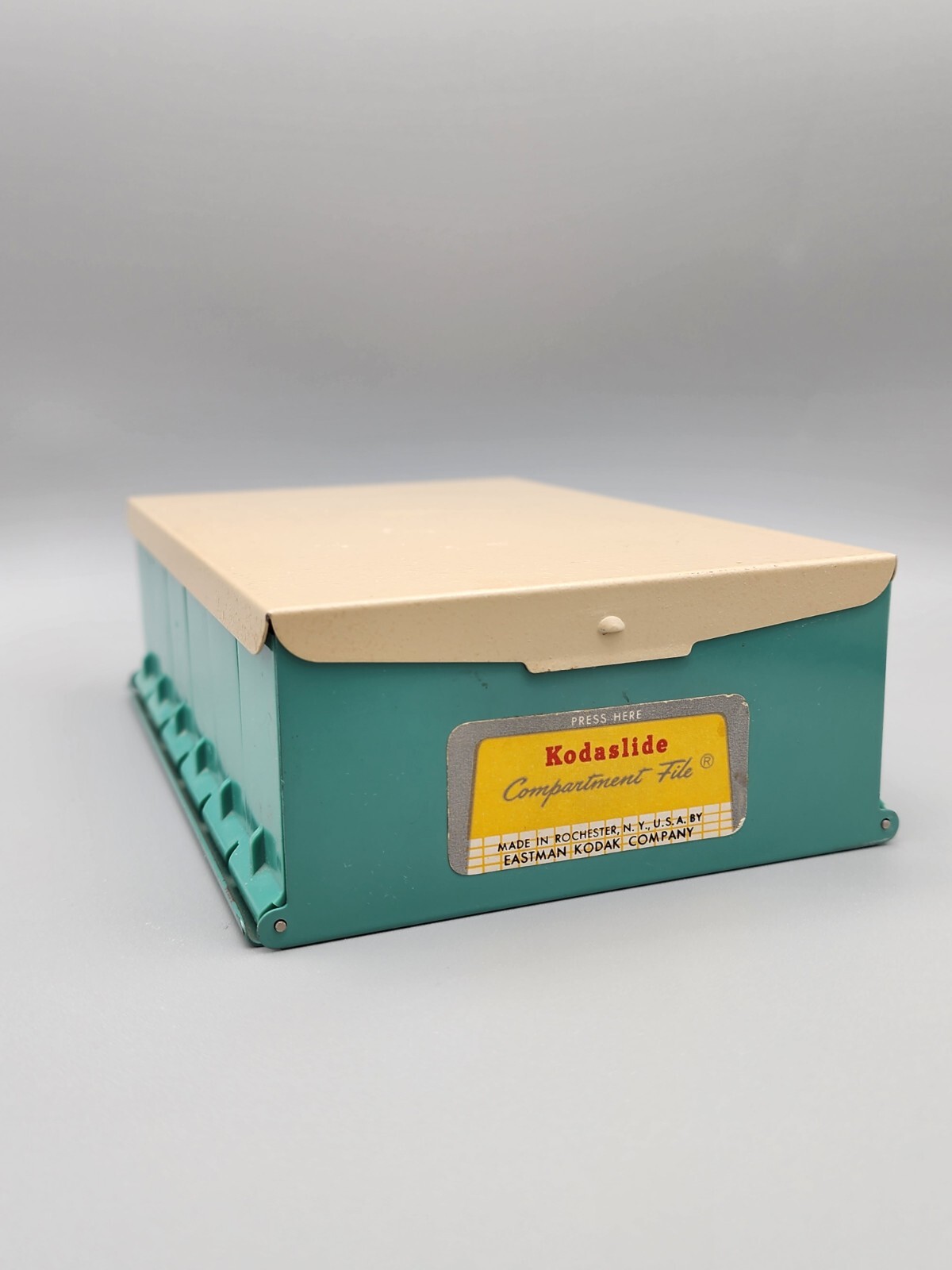 Vintage Kodaslide Compartment File, in Good Vintage Condition, No Writing Inside