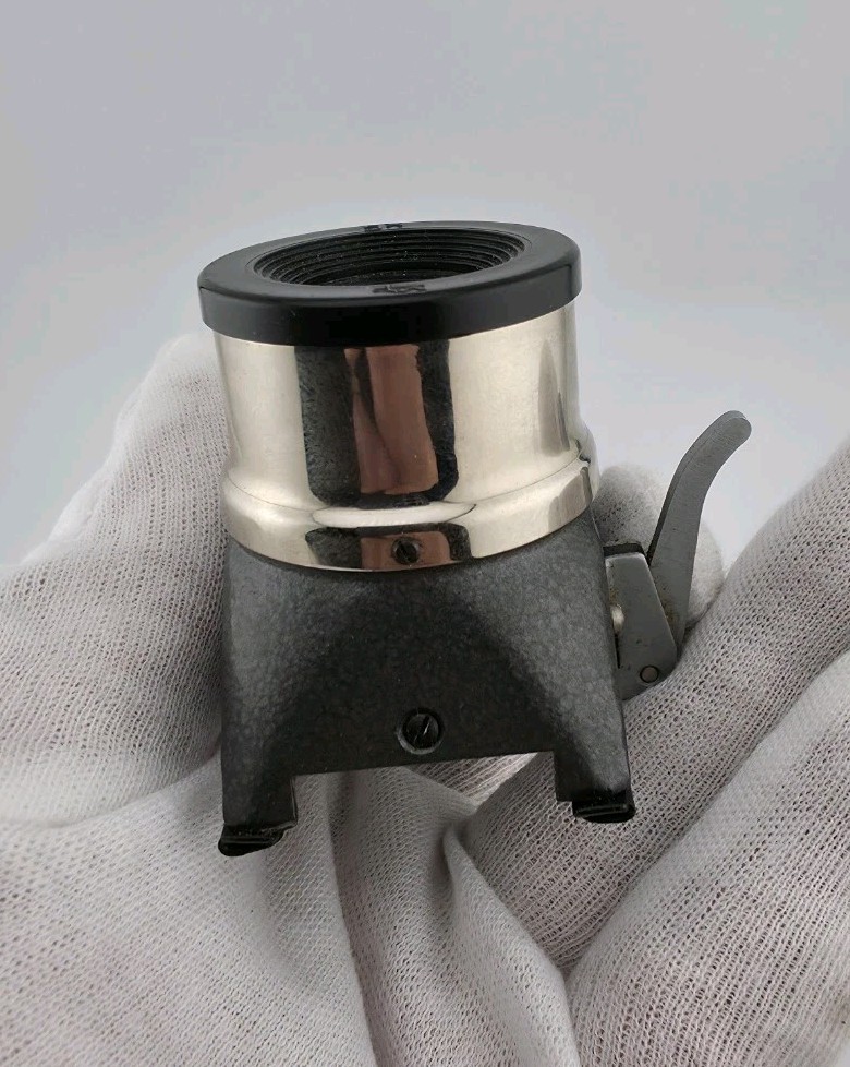 Vintage Soviet Film Viewing Lens Ussr Magnifying Glass Film Viewer L-5 Rare 5х