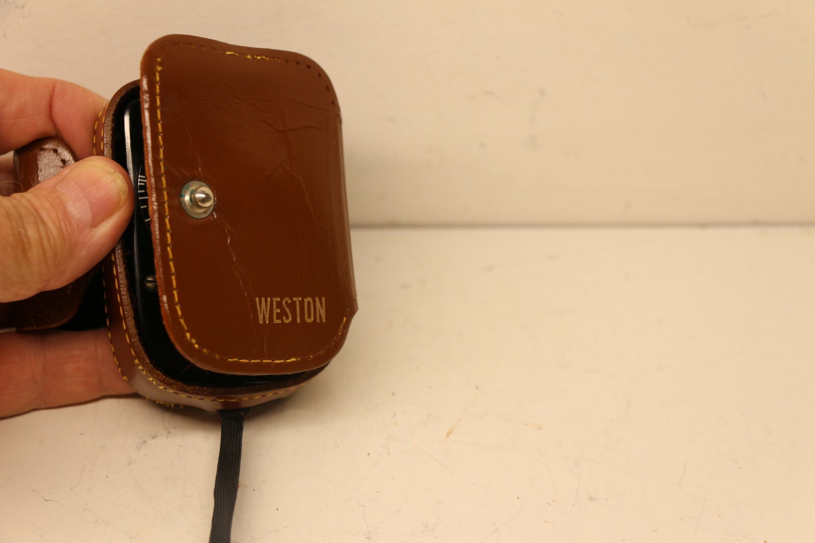 Working Vintage Weston Model 853 Direct Reading Light Exposure Meter with Pouch