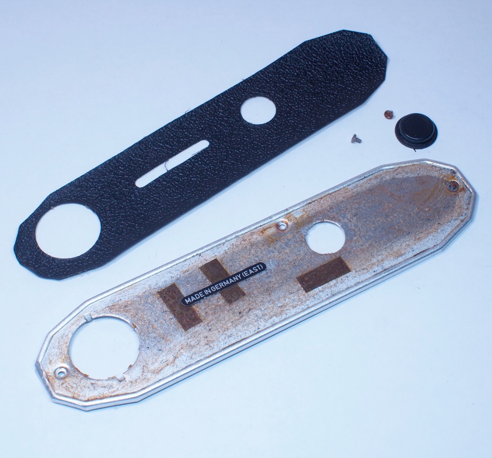 Hanimex Praktica super TL Bottom Cover Plate Vintage SLR Film Camera Parts