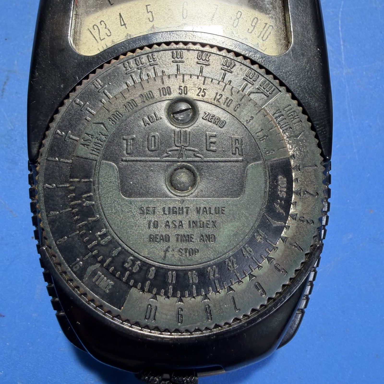 Vintage Tower Light Meter Exposure Meter for Film Cameras Works Well USA