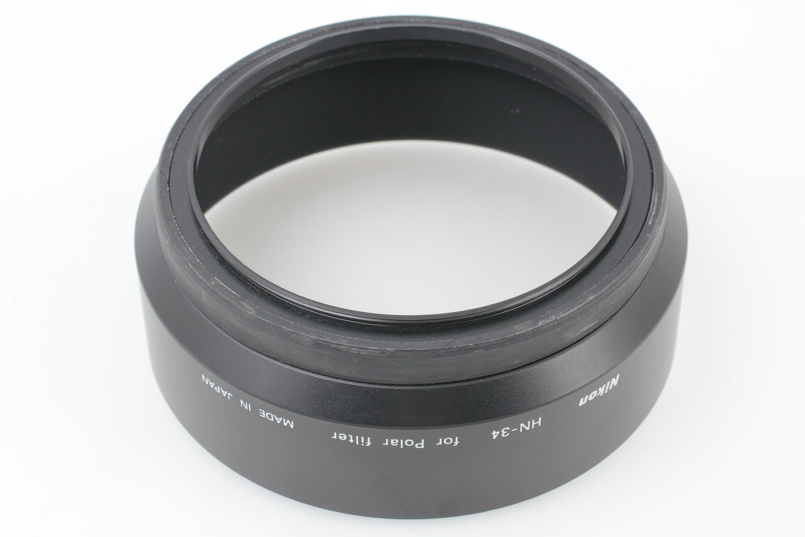 [Exc+5] Nikon HN-34 Lens Hood for 77mm circular polarizing filter From JAPAN