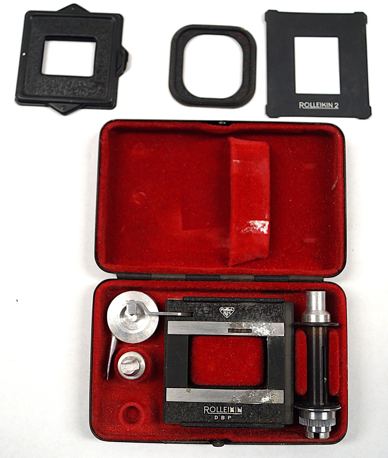 Rollei Rolleiflex TLR Rolleikin 2 35mm Film Adapter Conversion Kit in Case D131