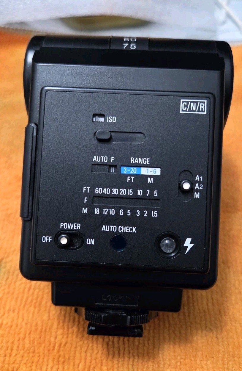 Vivitar Auto Thyristor 2800-D Camera Flash Photography – Untested
