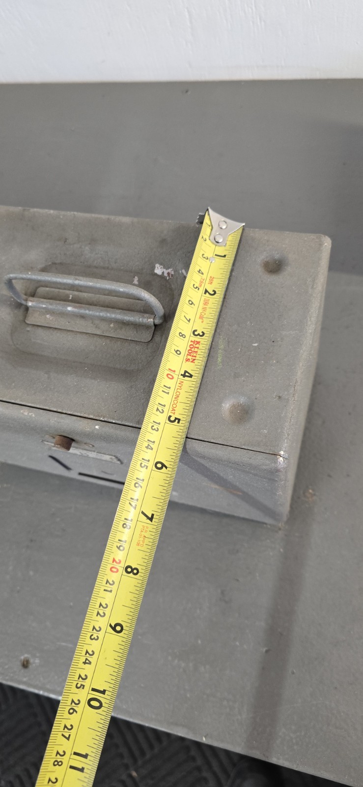 Brumberger Reel to Reel Metal Storage Case B Film Case Lot Pair