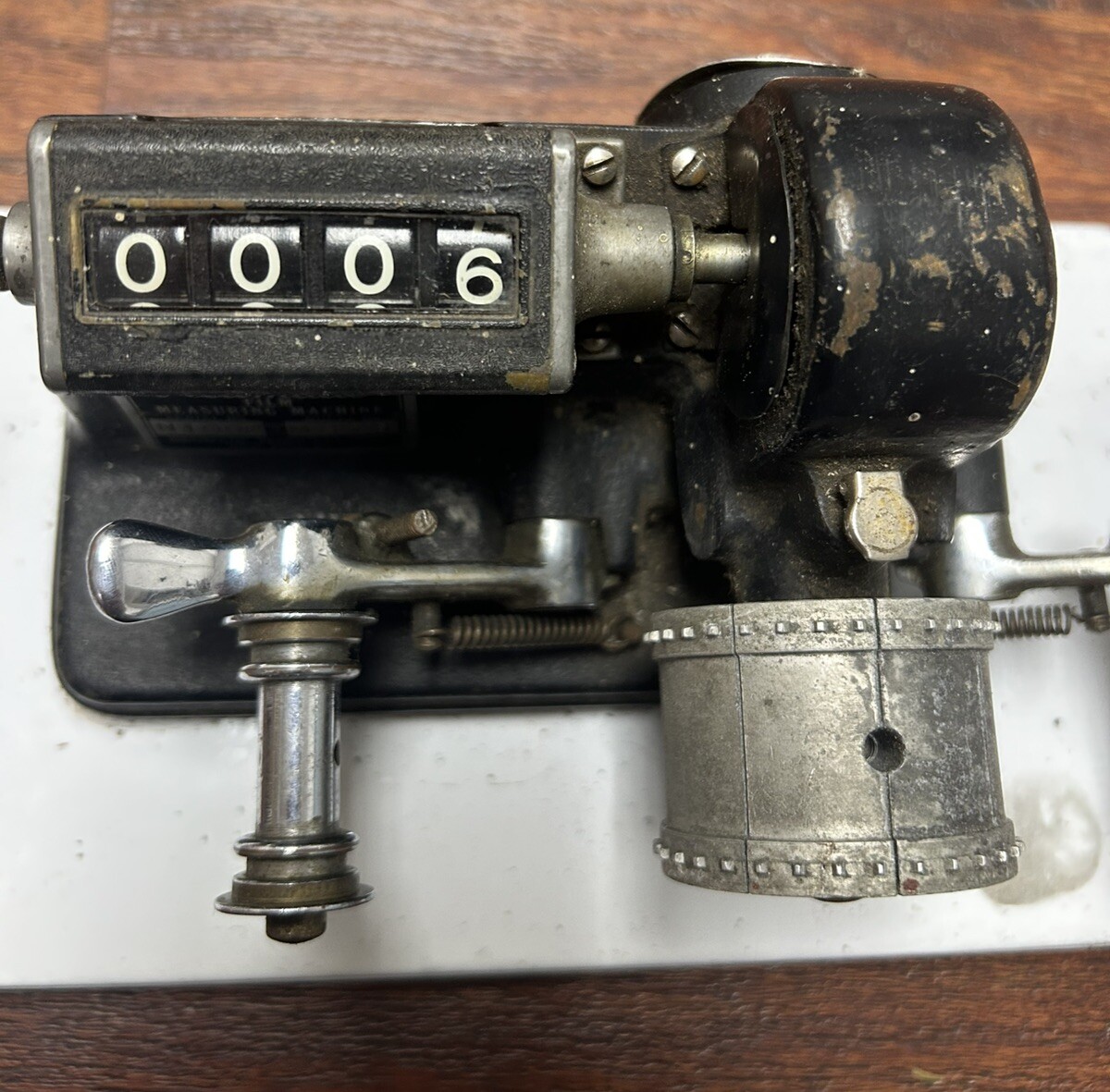 Neumade Film Measuring Machine M37S 16mm With Metal Base. Rare Vintage